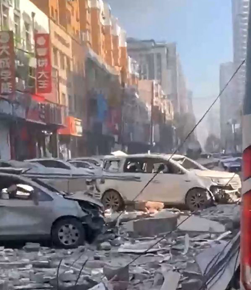 沈陽一飯店燃氣爆炸事故