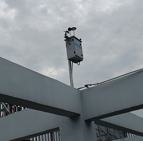 微型空氣站安裝現場圖