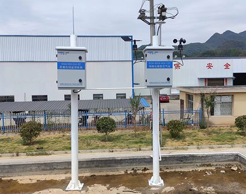 惡臭電子鼻監測系統安裝現場圖