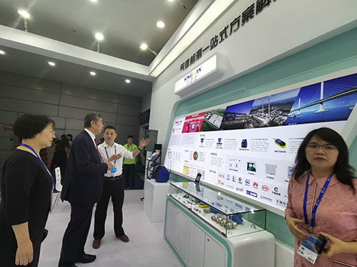 深國安展會領導采訪