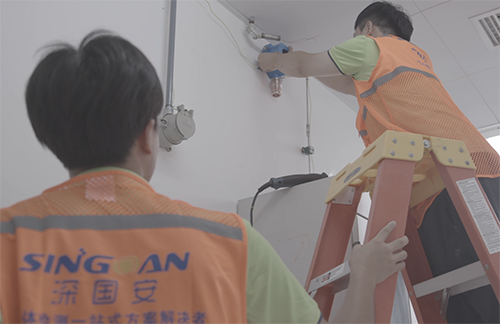 氣體檢測儀現場圖